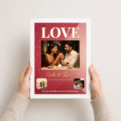 love couple photo frame romantic sunset love illustration photo frame 01 white 3