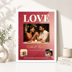 love couple photo frame romantic sunset love illustration photo frame 01 white 4
