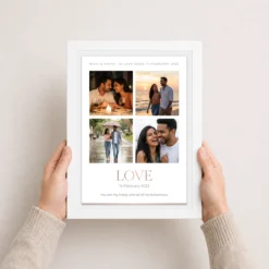 love couple photo frame starry night dreamy romance photo frame 03 white 3