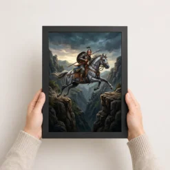 maharana pratap chetak horse gorge memorial emotional art 10 black 3