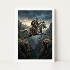 maharana pratap chetak horse gorge memorial emotional art 10 white main