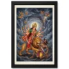 mahishasuramardini durga demon battle dramatic epic art 07 black main