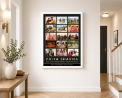 multi photo collage frame pastel cherished memories photo frame 02 white 2