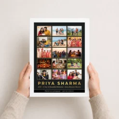 multi photo collage frame pastel cherished memories photo frame 02 white 3