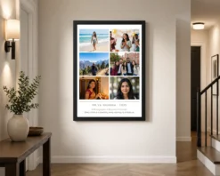 Alternative view of Multi Photo Collage Frame Vintage Retro Memories Photo Frame