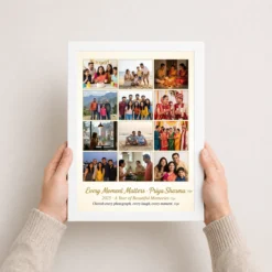 Multi Photo Collage Frame Warm Grid Family Memories Photo Frame 14 multi photo collage frame warm grid family memories photo frame 01 white 3