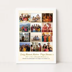 Multi Photo Collage Frame Warm Grid Family Memories Photo Frame 12 multi photo collage frame warm grid family memories photo frame 01 white main