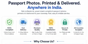 Passport photo printing service — trusted, fast, and government-compliant India
