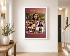 Personalized Collage Photo Frame Custom Name Elegant Multi Photo Frame 13 personalized collage photo frame custom name elegant multi photo frame 01 white 2