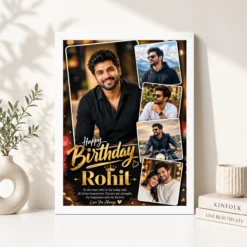 Photo Frame for Boyfriend Birthday Premium Couple Design 15 photo frame for boyfriend birthday premium couple design white 4