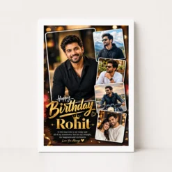Photo Frame for Boyfriend Birthday Premium Couple Design 12 photo frame for boyfriend birthday premium couple design white main
