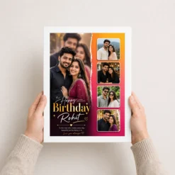 photo frame husband birthday wishes white 3