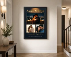 Alternative view of Romantic Couple Photo Frame Moonlit Night Love Dreamy Photo Frame