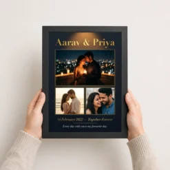 Romantic Couple Photo Frame Moonlit Night Love Dreamy Photo Frame 10 romantic couple photo frame moonlit night love dreamy photo frame 02 black 3