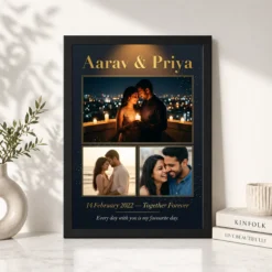 Romantic Couple Photo Frame Moonlit Night Love Dreamy Photo Frame 11 romantic couple photo frame moonlit night love dreamy photo frame 02 black 4