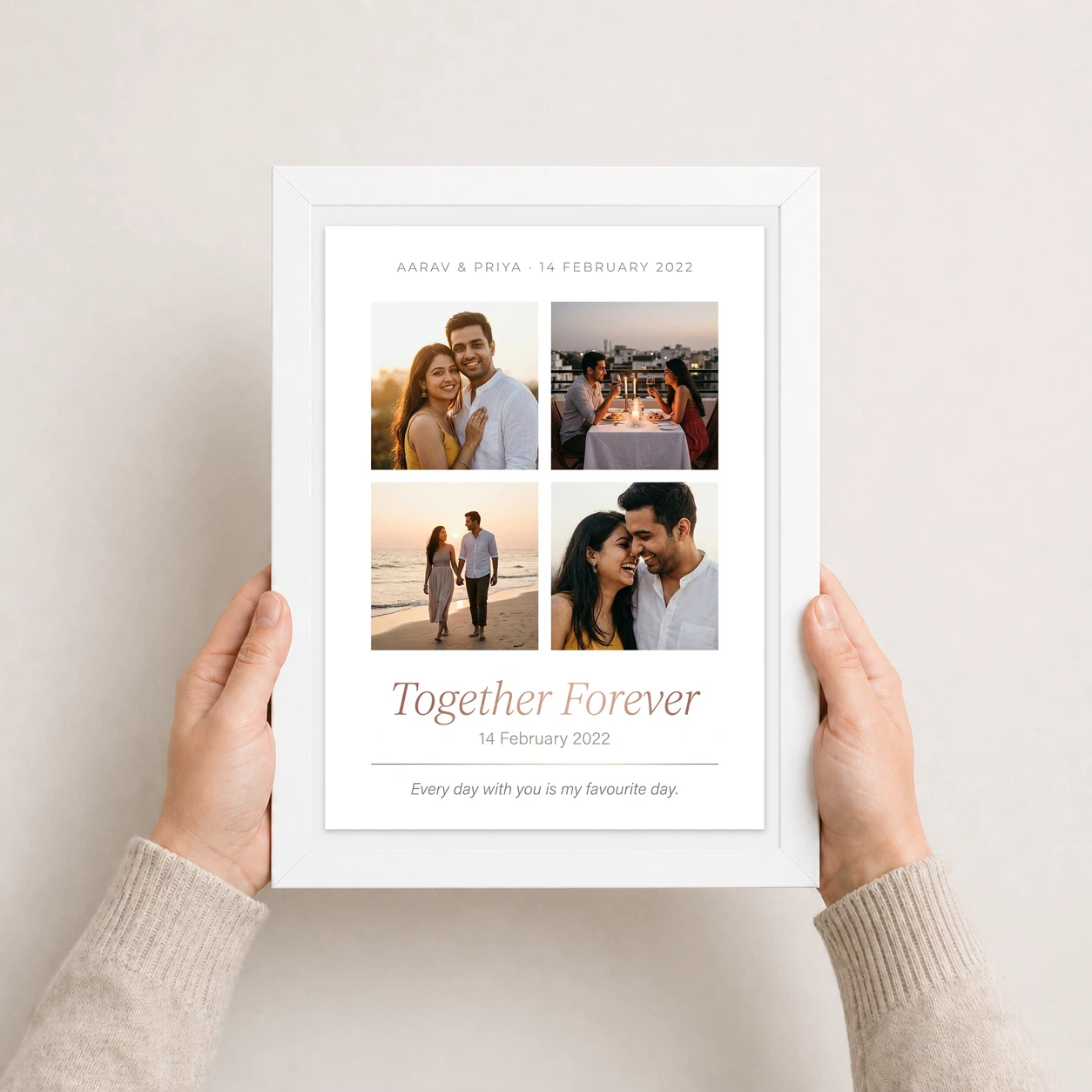 Romantic Couple Photo Frame Red Rose Bold Love Anniversary Photo Frame 7 Romantic Couple Photo Frame Red Rose Bold Love Anniversary Photo Frame - Image 7