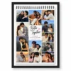 Spiral Bound Better Together Couple Photo Frame Calendar 8 spiral bound better together couple photo frame black main