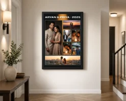 Alternative view of Stylish Collage Photo Frame Design Boho Artistic Warm Multi Photo Frame