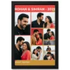 stylish collage photo frame design modern minimalist multi photo frame 01 black main