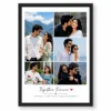 together forever two souls five photo couple frame black main