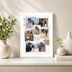 Torn Paper Texture Couple Photo Collage Frame You Plus Me Everything 7 torn paper texture couple photo collage frame white 2