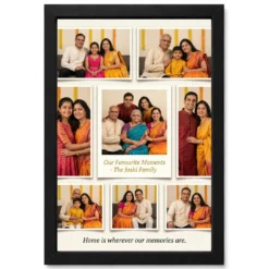 Wall Photo Frame Collage Large Living Room Memory Display Photo Frame