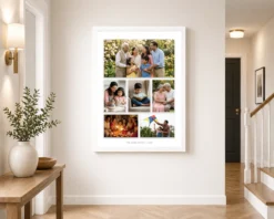 Wall Photo Frame Collage Modern Black White Elegant Display Photo Frame 13 wall photo frame collage modern black white elegant display photo frame 03 white 2