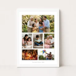 Wall Photo Frame Collage Modern Black White Elegant Display Photo Frame 12 wall photo frame collage modern black white elegant display photo frame 03 white main