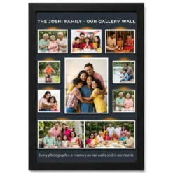 Wall Photo Frame Collage Rustic Vintage Farmhouse Memories Photo Frame