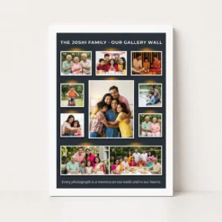 wall photo frame collage rustic vintage farmhouse memories photo frame 02 white main