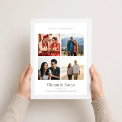 Wedding Anniversary Art Deco Couple Moonlit Romance Love Photo Frame 14 wedding anniversary art deco couple moonlit romance love photo frame 03 white 3