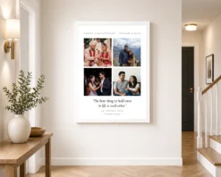 wedding anniversary pastel blue love verse heartfelt couple photo frame 03 white 2