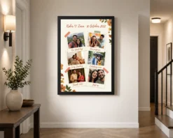 Alternative view of Wedding Anniversary Polaroid Couple Candid Vintage Memories Photo Frame