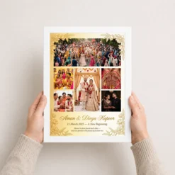 wedding couple frame design floral elegant romantic photo frame 01 white 3