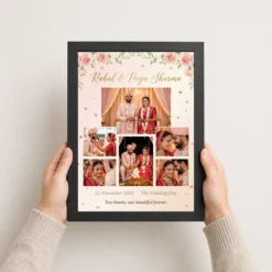 Wedding Couple Photo Frame Romantic Rose Gold Love Memories Photo Frame 10 wedding couple photo frame romantic rose gold love memories photo frame 01 black 3