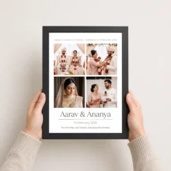 Wedding Photo Collage Frame Gold Script Timeless Love Photo Frame 10 wedding photo collage frame gold script timeless love photo frame 03 black 3