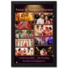 wedding photo collage frame pastel rose elegant couple photo frame 02 black main