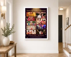 Wedding Photo Collage Frame Pastel Rose Elegant Couple Photo Frame 13 wedding photo collage frame pastel rose elegant couple photo frame 02 white 2