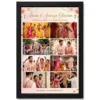Wedding Photo Collage Frame Romantic Floral Love Memories Photo Frame 16 wedding photo collage frame romantic floral love memories photo frame 01 black main