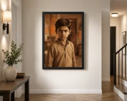young bhagat singh childhood revolutionary fire warm art 05 black 2