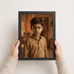 young bhagat singh childhood revolutionary fire warm art 05 black 3