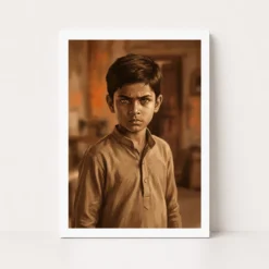 young bhagat singh childhood revolutionary fire warm art 05 white main