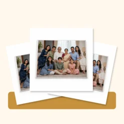 12×8 Inch Laminated Photo Print – physical photo print arrangement