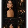 Personalized Girlfriend Birthday Photo Frame Black Theme | Personalized Birthday Gift Frame 5 Premium personalized black theme birthday photo frame for girlfriend in black frame