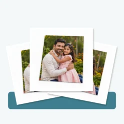 5×7 Inch Laminated Photo Print – physical photo print arrangement