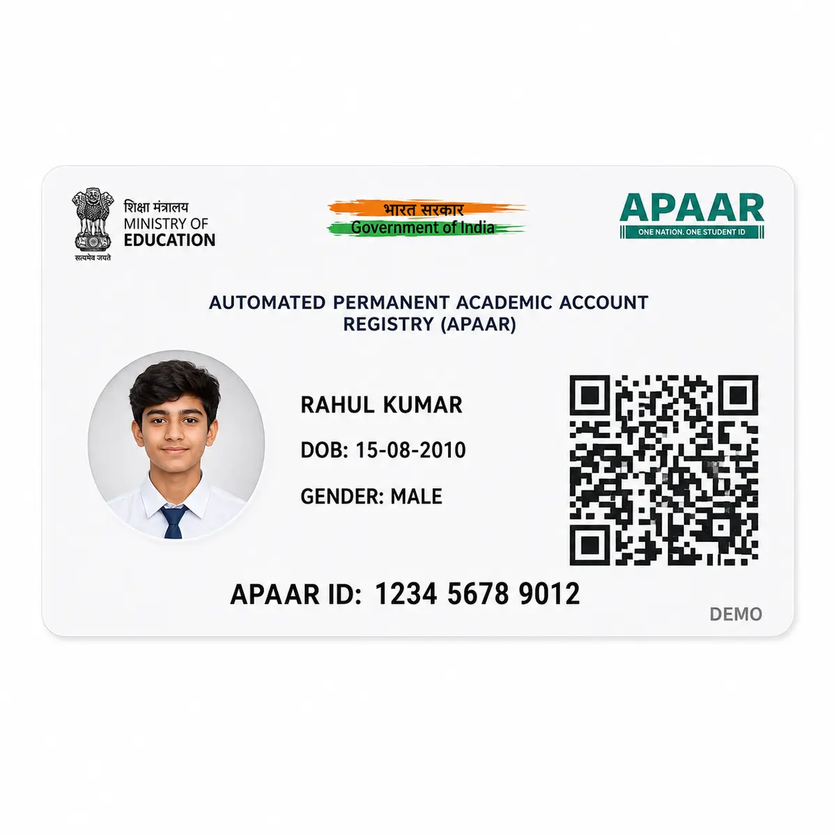 Sample durable PVC card print
