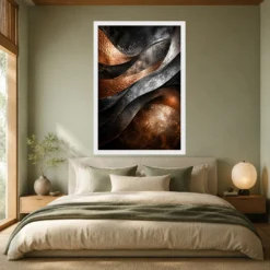 Abstract Metallic Copper Bronze Silver Luxury Premium Art Photo Frame 15 Abstract Metallic Copper Bronze Silver Luxury Premium Art Photo Frame mockup 6