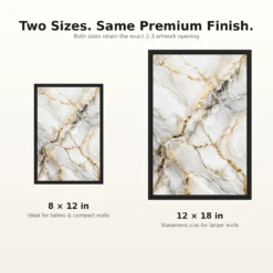 Abstract Marble Effect White Gold Veins Luxury Wall Art Photo Frame 17 Abstract Marble Effect White Gold Veins Luxury Wall Art Photo Frame mockup 8