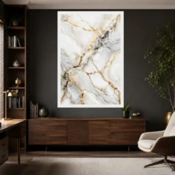 Abstract Marble Effect White Gold Veins Luxury Wall Art Photo Frame 19 Abstract Marble Effect White Gold Veins Luxury Wall Art Photo Frame mockup 10