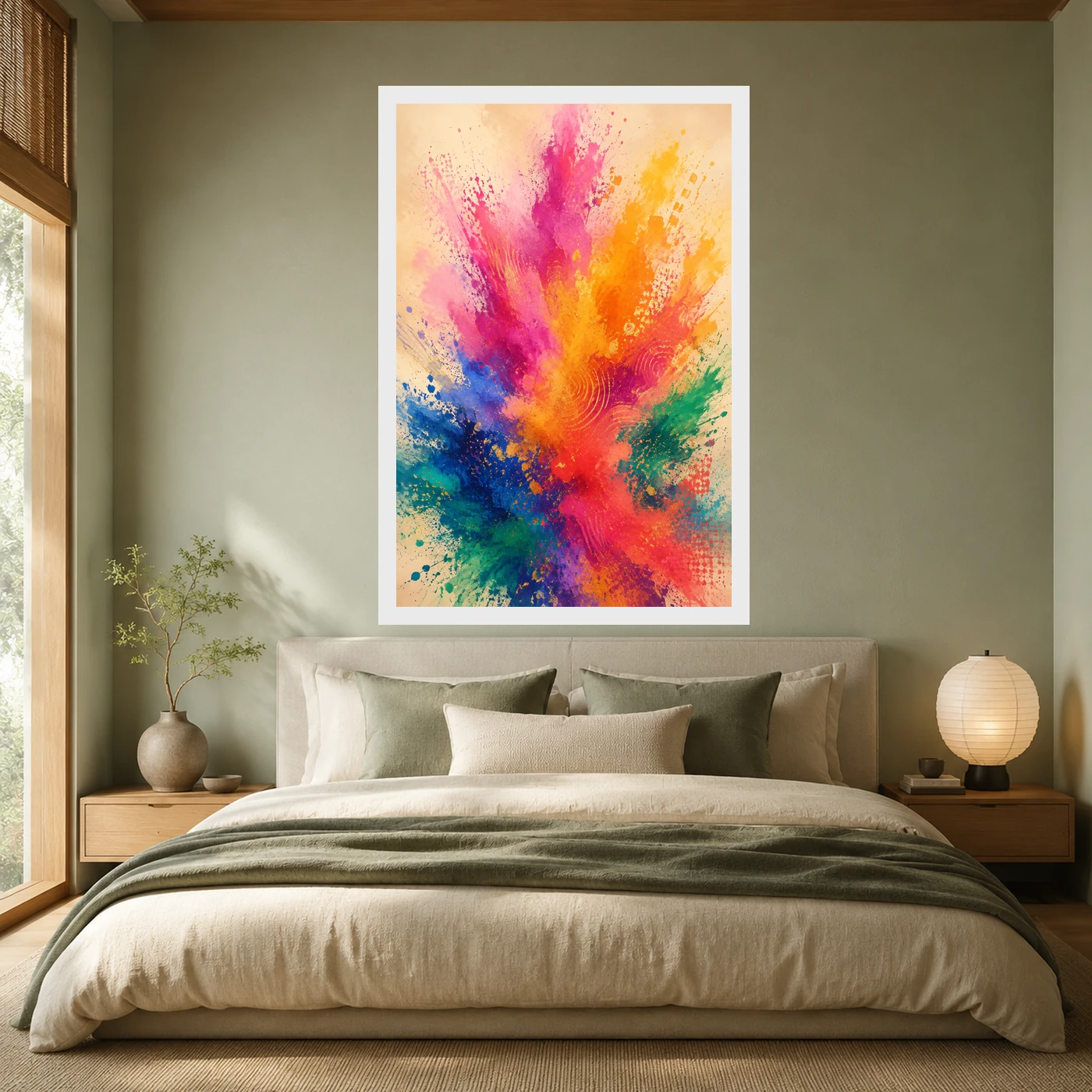 Abstract Indian Festival Holi Colors Joyful Splatter Art Photo Frame 6 Abstract Indian Festival Holi Colors Joyful Splatter Art Photo Frame mockup 6